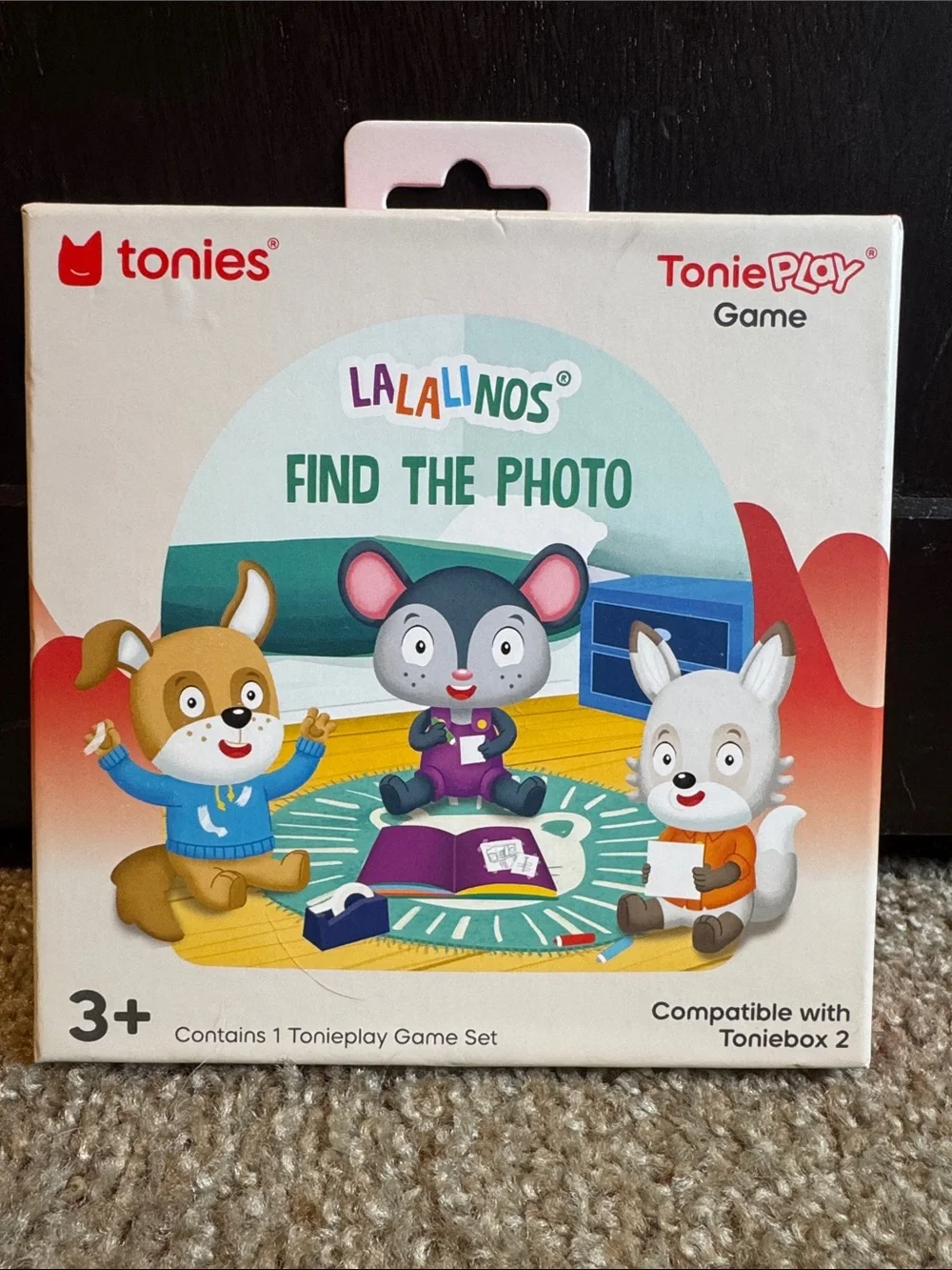 Tonies ToniePlay Lalalinos: Find the Photo game. Compatible with toniebox 2